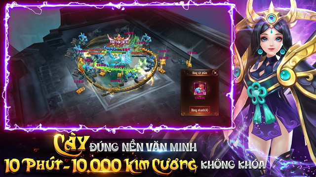 Thẻ nạp Kim Cương và Ruby miễn phí mỗi ngày