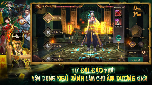 Trấn Yêu Hàng Ma - Tứ đại đạo phái, vận dụng Ngũ Hành làm chủ Âm Dương